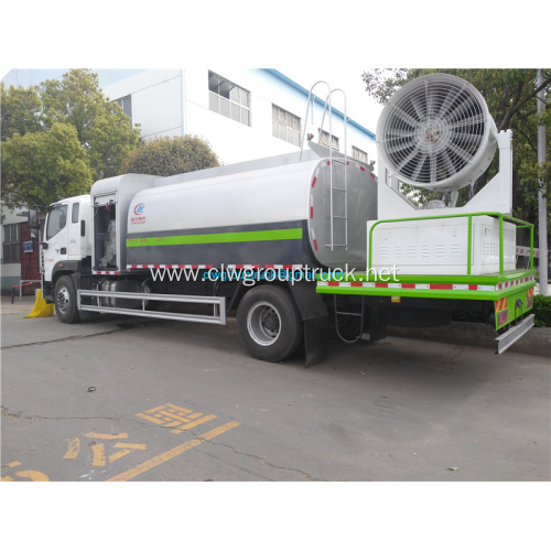 Multi-function dust suppression vehicle guardrail cleaning